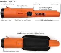 Garrett 1140900 Pro-Pointer AT Waterproof Pinpointing Metal Detector, Orange