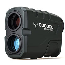 Gogogo Sport Vpro Green Hunting Rangefinder -1200 Yards Laser Range Finder for Hunting and Golf with Speed, Slope, Scan and Normal Measurements - Rechargeable - with USB Cable