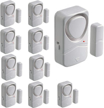 HENDUN Home Security Door Alarms, 10 Pack,Updated Magnetic Sensor Alert, Window Alarms, Pool Door Alarm for Kids