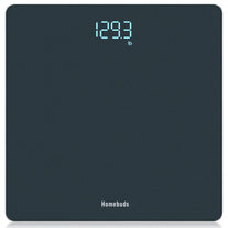 Homebuds Digital Body Weight Bathroom Scale, Focusing on High Precision Technology for Weighing since 2001, Crystal Clear LED and Step-On, Batteries Included, 400Lb/180Kg, Blue