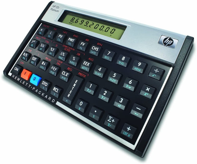 HP 12CP Financial Calculator - Over 120 built-in functions