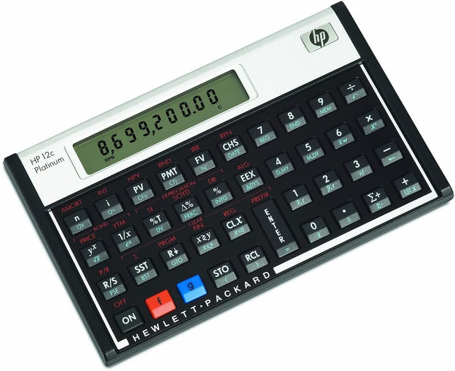 HP 12CP Financial Calculator - Over 120 built-in functions