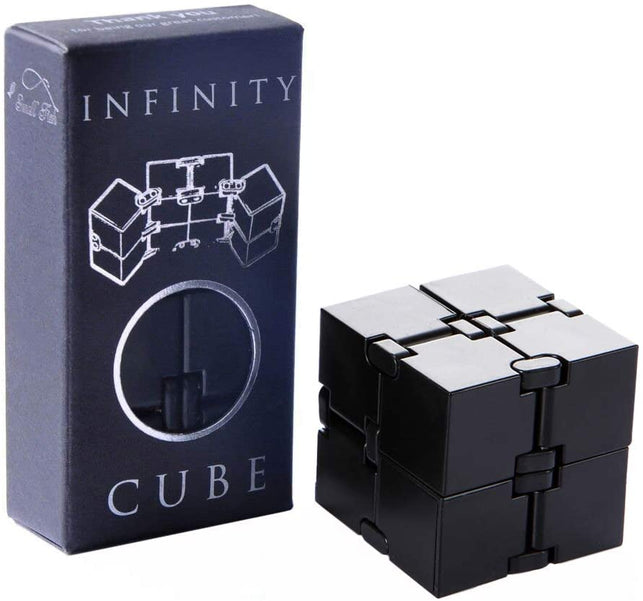 Infinity Cube Fidget Toy, Luxury EDC Fidgeting Game for Kids and Adults, Cool Mini Gadget Spinner Best for Stress and Anxiety Relief and Kill Time, Un