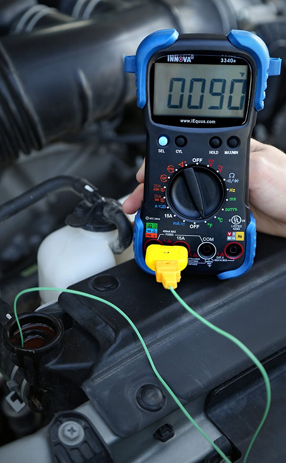 3340a Innova INNOVA 3340 Automotive Digital Multimeter (10 MegOhm/UL) – The Gadget ...