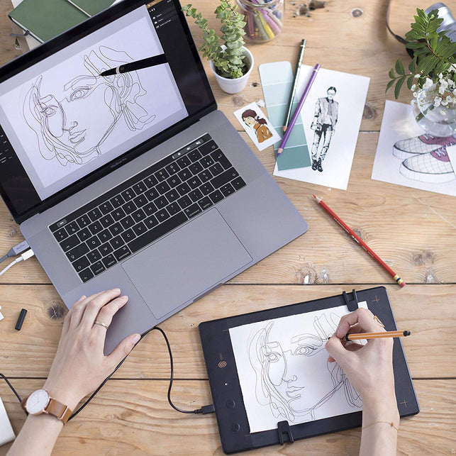 iskn The Slate 2+ Pencil & Paper Graphic Tablet