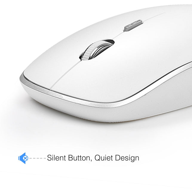 JOYACCESS Wireless Keyboard and Mouse Combo 2.4G Slim Wireless Keyboard Mouse-Portable, Full Size, Ergonomic, 2400 DPI,Extreme Power Saving,Sleek Desi