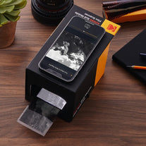 KODAK 6X6 Mobile Film Scanner, Convert and save 6X6 Slides & Negatives [120 & 220 Film Formats] to Your Smartphone | Eco-Friendly Cardboard Scanner Box, LED Light Panel & Gloves