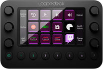 Loupedeck Live – the Custom Console for Live Streaming, Photo and Video Editing with Customizable Buttons, Dials and LED Touchscreen