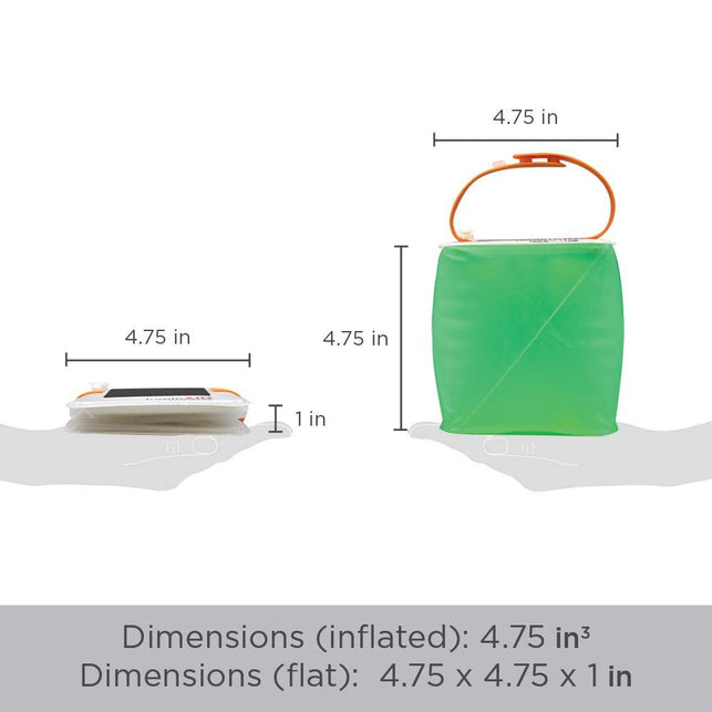 LuminAID Solar Inflatable Lanterns | Great for Camping, Hurricane Emergency Kits and Travel | As Seen on Shark Tank