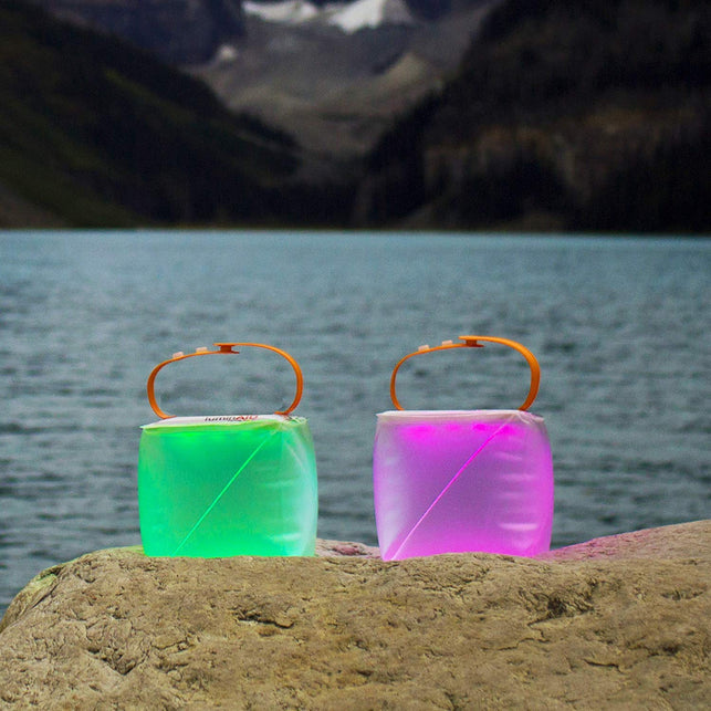 LuminAID Solar Inflatable Lanterns | Great for Camping, Hurricane Emergency Kits and Travel | As Seen on Shark Tank