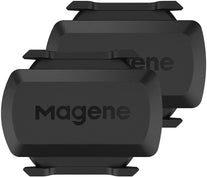 Magene Outdoor/Indoor Speed/Cadence Sensor for Cycling, Wireless Bluetooth/Ant+ Bike Computer RPM Sensor for Road Bike or Spinning Bike and Trainers C