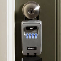 Master Lock 5424D Set Your Own Combination Portable Lock Box with Light Up Dials 6 Key Capacity