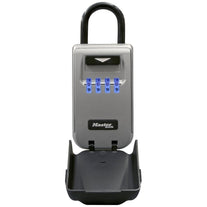 Master Lock 5424D Set Your Own Combination Portable Lock Box with Light Up Dials 6 Key Capacity