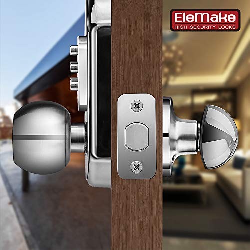 Megaflint Keyless Entry Door Lock Deadbolt Keypad Mechanical Stainless Steel (Pass Code or Key ) 100% Mechanical, No Electronic