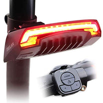 MEILAN X5 Smart Bike Tail Light with Turn Signals and Automatic Brake Light Wireless Remote Control Bike Rear Light Back USB Rechargeable Safety Warni
