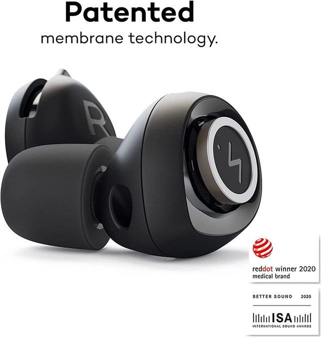 Minuendo High Fidelity Acoustic Earplugs | Hearing Protection for Musicians | Adjustable Db Attenuation Ear Plugs | Made in Norway | Award Winning Design | Suitable for Concerts, Gigs, Working