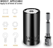 Moongo Tool Universal Socket, Gifts for Dad from Daughter Son - Christmas Gifts for Men, Father/Dad, DIY Handyman, Husband, Guys, Boyfriend, Him, Uniq