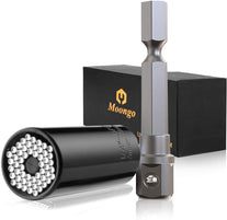 Moongo Tool Universal Socket, Gifts for Dad from Daughter Son - Christmas Gifts for Men, Father/Dad, DIY Handyman, Husband, Guys, Boyfriend, Him, Uniq