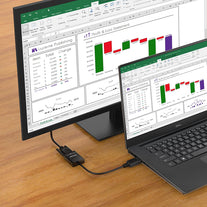 Moread DisplayPort (DP) to VGA Adapter, 5 Pack, Gold-Plated Display Port to VGA Adapter (Male to Female) Compatible with Computer, Desktop, Laptop, PC