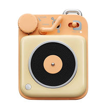Muzen Mini Bluetooth Speaker, Button Metal with Lanyard, Vintage Radio with Old Fashioned Classic Style, Portable Wireless Loud Volume Speaker for Home, Office, Kitchen, Party, Travel, Outdoor
