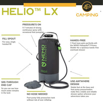 Nemo Helio Portable Pressure Camp Shower