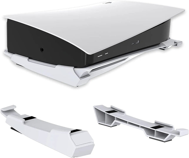 Nexigo PS5 Accessories Horizontal Stand, [Minimalist Design], PS5 Base Stand, Compatible with Playstation 5 Disc & Digital Editions, White