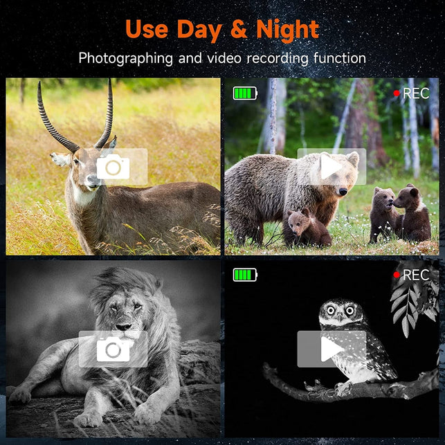 Night Vision Goggles Night Vision Binoculars for Adults - Digital Infrared Binoculars Can save Photo and Video with 32GB Memory Card