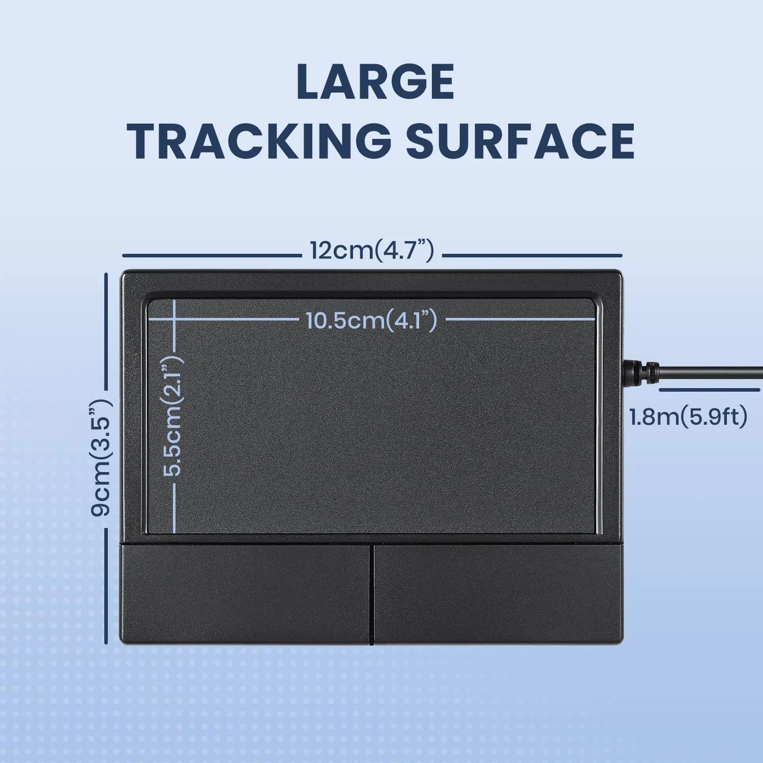 Trackpad Potable Usb Perixx PERIPAD-504 Wired USB Touchpad, Portable Trackpad for Desktop a ...