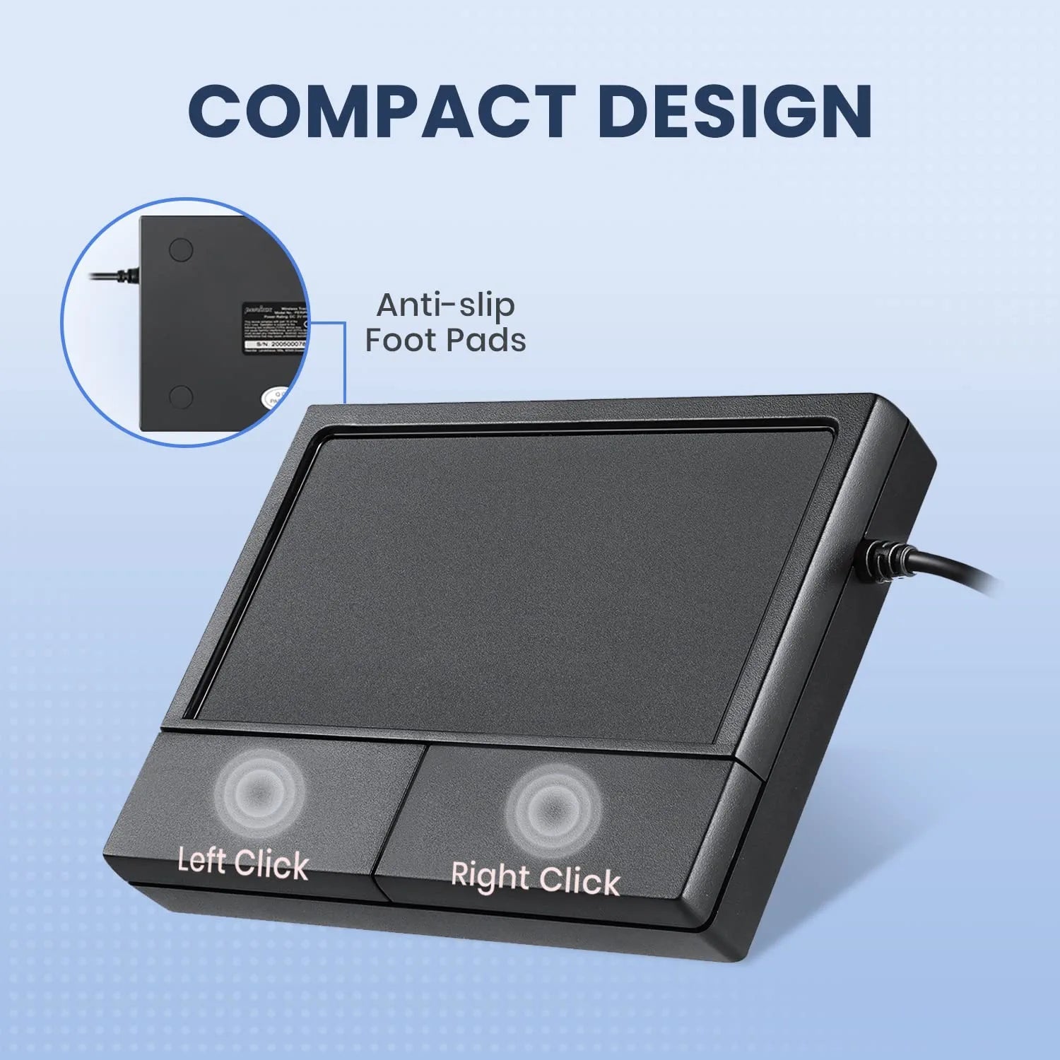 Trackpad Potable Usb Perixx PERIPAD-504 Wired USB Touchpad, Portable Trackpad for Desktop a ...