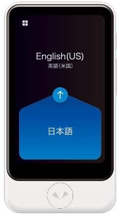 Pocketalk Plus Real Time Two-Way Voice & Camera 82 Language Translator- Extra Large Screen, Longer Battery Life & HIPAA Compliant