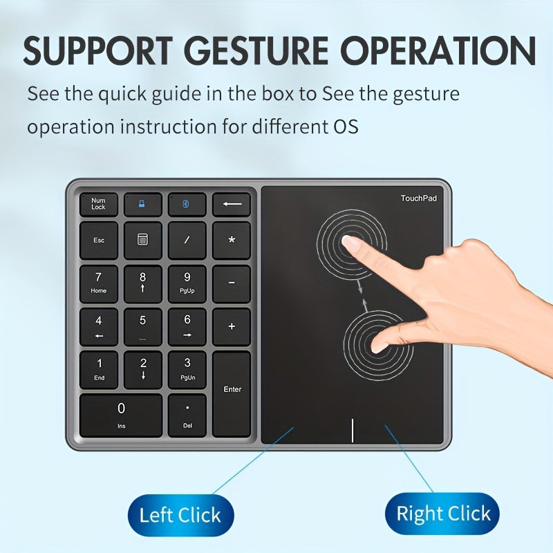 24GBT Extra Touchpad Digital Keyboard