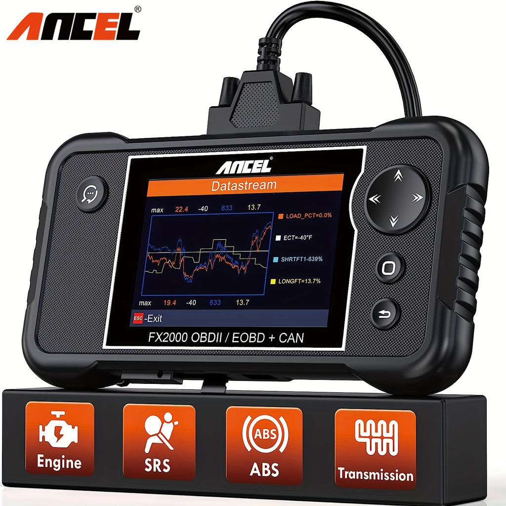 FX2000 Car OBD2 Scanner ABS SRS Transmission Airbag OBDII Scanner Diagnostic Tool Check Car Engine Code Reader Vehicle Scan Tool