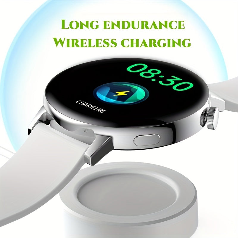 Mens  Womens Smart Watch AnswerMake Call Wireless Charging Message Notification  More Compatible With Android  For IOS For Outdoors Sports Office Home Sleep