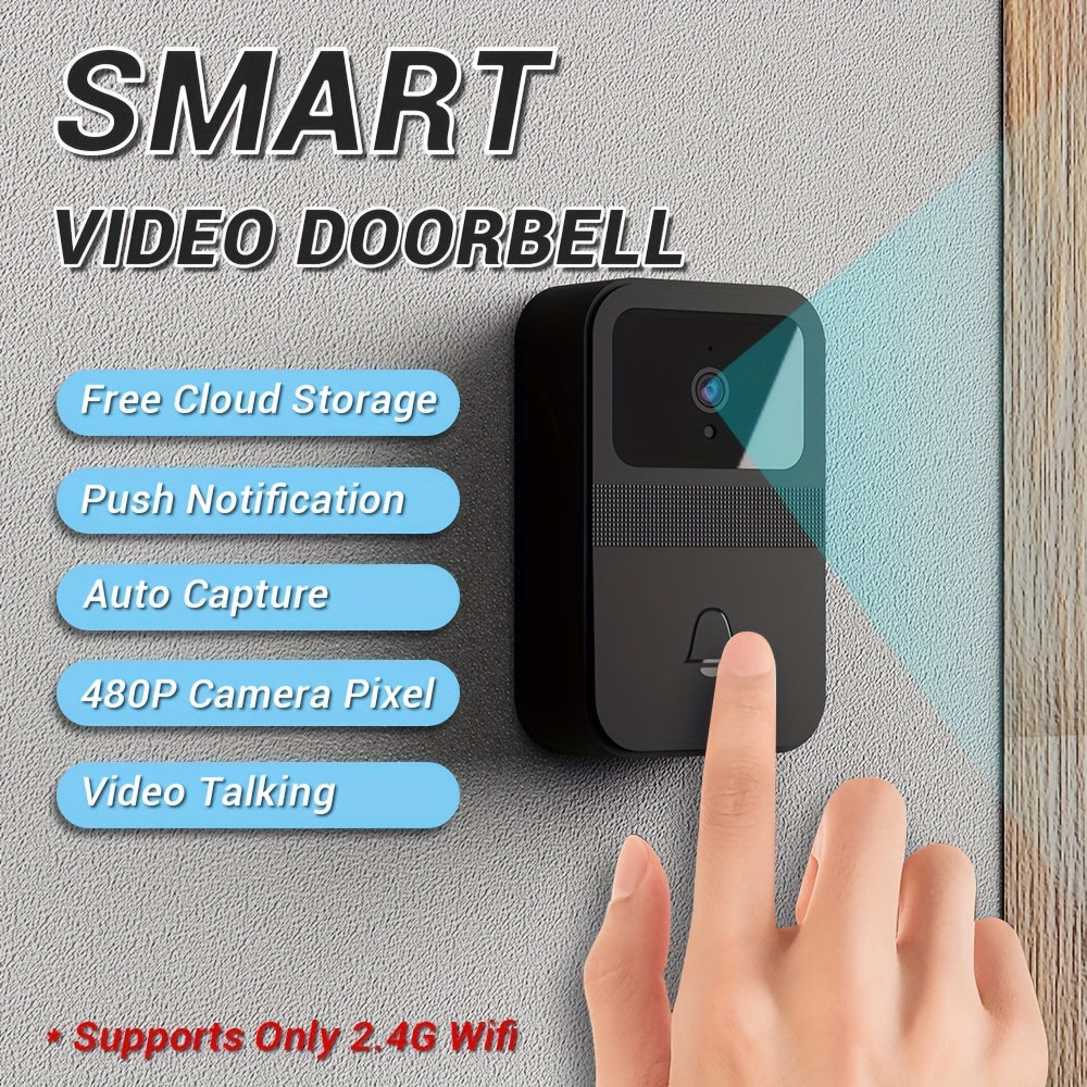 Smart Doorbell 480P doorbell wifi doorbell camera