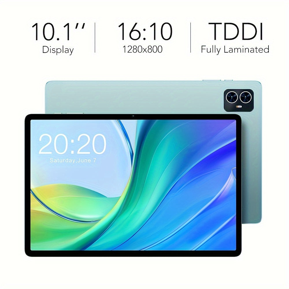 Teclast M50 Tablet Unisoc T606 8Core 8GB RAM 128GB ROM With 1TB Expand 2565 Cm TDDI Fully Laminated Display LTE Support Dual SIM Android 13 Tablet 6000mAh Battery WiFi Tablet 5MP13 MP Rear Cameras