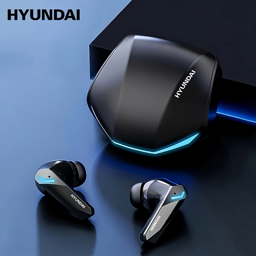 Hyundai GM2PRO LongLasting Wireless Earbuds  Crystal Clear Audio with BuiltIn Mic  Ideal for OnTheGo Entertainment