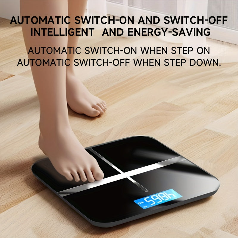 Accurate Body Weight Scale  HighPrecision Intelligent Home Scale with LCD HD Display Compact Design for Dormitory Use  EasytoRead StepOn Technology AutoZero Function Low Battery Indicator and Sleek Modern Design