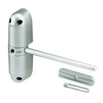 Prime-Line KC60HD Safety Spring Door Closer – Easy to Install to Convert Hinged Doors to Self-Closing – Diecast Construction, 4-1/4 In. Satin Chrome, Non-Handed (Single Pack)
