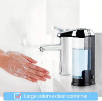 Secura 17oz / 500ml Premium Touchless Battery Operated Electric Automatic Soap Dispenser w/Adjustable Soap Dispensing Volume Control Dial (Chrome)
