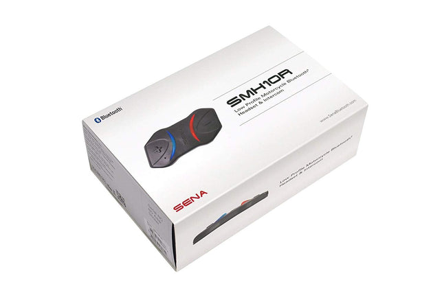 Sena SMH10R Low Profile Motorcycle Bluetooth Headset and Intercom - SMH10R-01