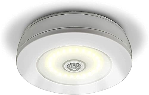 Sensor Brite Overlite Rechargeable Wireless Motion-Activated Ceiling/Wall LED Light, Stick Anywhere, Overhead Light