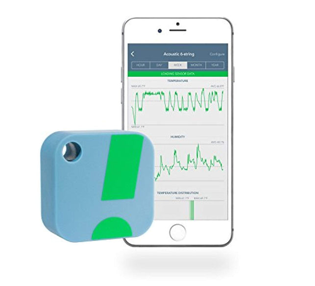 SensorPush Wireless Thermometer/Hygrometer for iPhone/Android - Humidity & Temperature Smart Sensor with Alerts.
