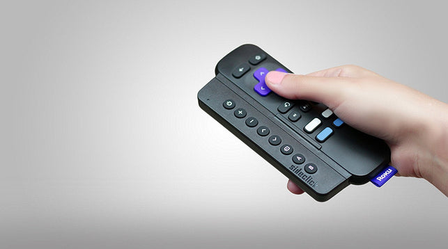 Sideclick Universal Remote Attachment for Roku Streaming Player (New Model)