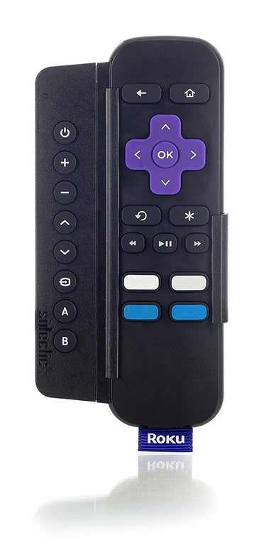 Sideclick Universal Remote Attachment for Roku Streaming Player (New Model)