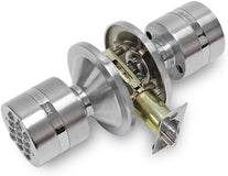 Signstek Electronic Keypad Door Knob Lock with Encryption Function, Satin Nickel