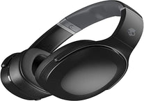 Skullcandy Crusher Evo Wireless Over-Ear Bluetooth Headphones for Iphone and Android with Mic / 40 Hour Battery Life / Extra Bass Tech / Best for Music, School, Workouts, and Gaming - Black