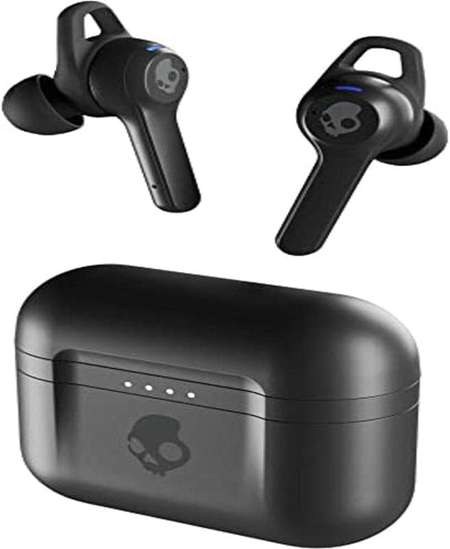 Skullcandy Indy ANC True Wireless In-Ear Bluetooth Earbuds, Active Noise Cancellation, Compatible with Iphone and Android, Charging Case and Mic, Best for Gym, Sports, and Gaming - Black