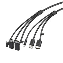Skywin 3-In-1 round HTC Vive Compatible Cable - Replacement for HTC Vive 3 in 1 HDMI+USB+DC 5 Meter Cable for Linkbox and Headset Connection (16 Foot)