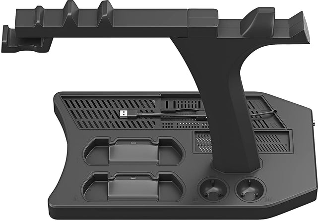 Skywin PS4 Controller Charger Station - Showcase, Cool, Charge, and Display Your PSVR Accessories - Compatible with Playstation. PS4 Cooling Station, PS4 Vertical Stand, PS4 Fan, PS4 Charging Station