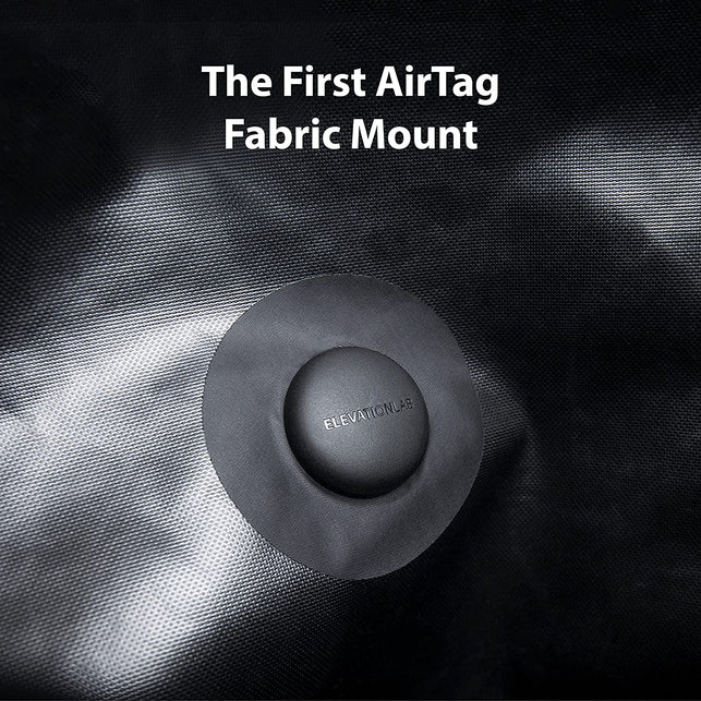Tagvault (2 Pack) - the First Airtag Fabric Mount | Secure & Discreet | for Luggage, Purses, Backpacks, & Jackets | Elevation Lab, Case